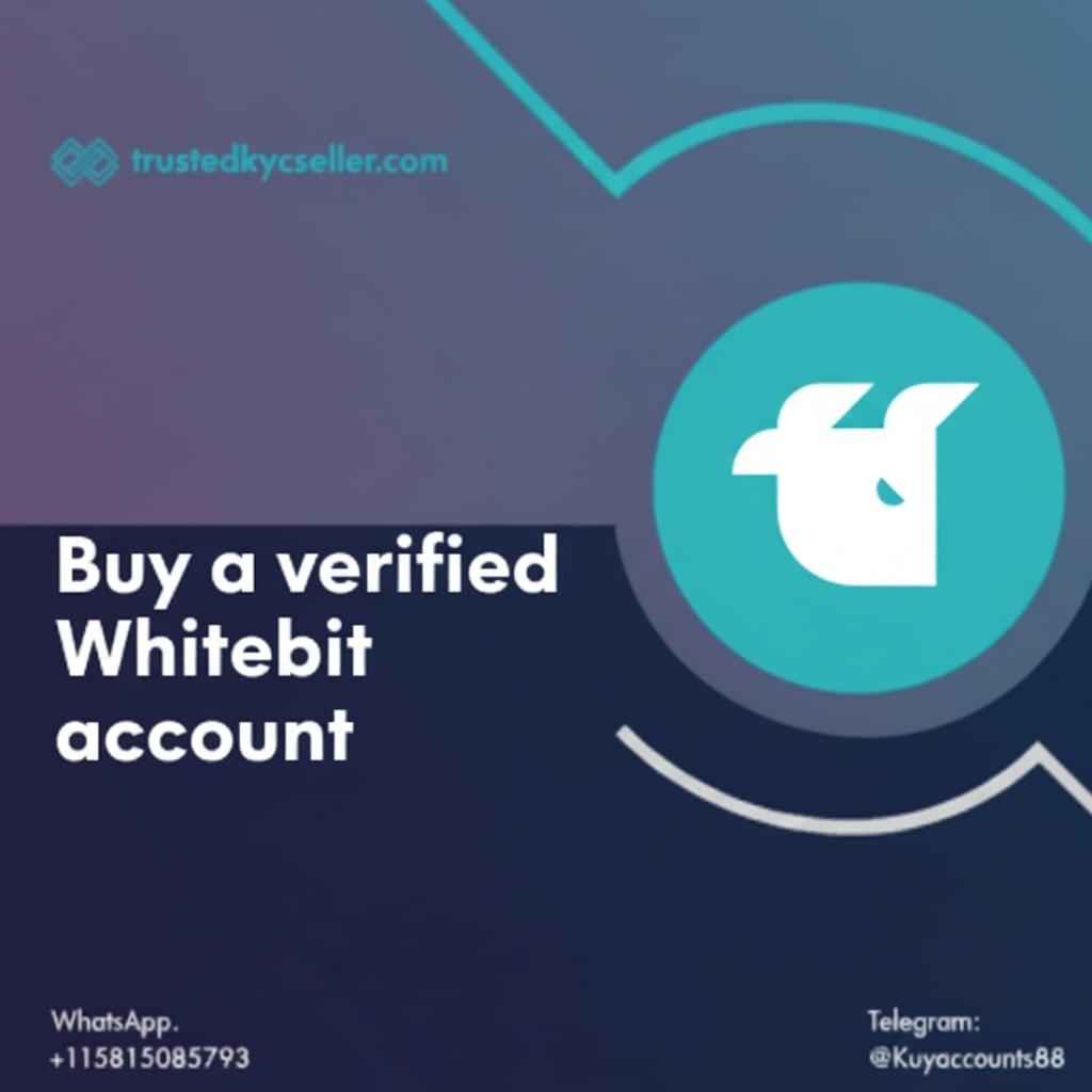 Buy verified whitebit accounts