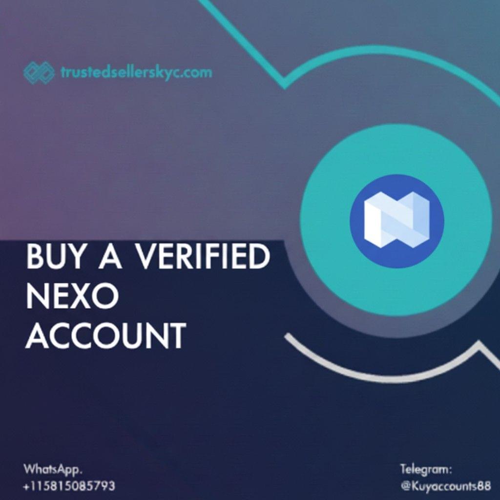 Buy a verified Nexo account