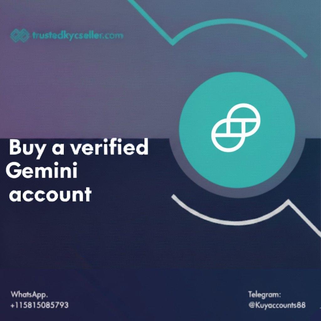 Buy verified gemini accounts